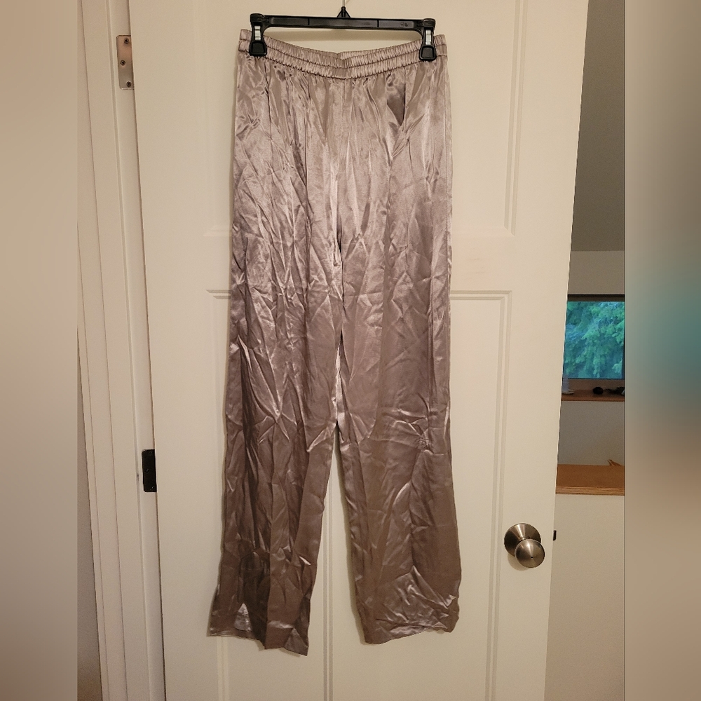 Shiny Metallic Stretchy Pants Size 12